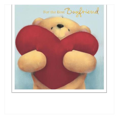 Best Boyfriend Forever Friends Valentine's Day Card